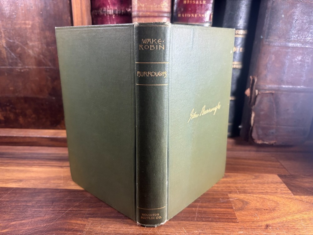 Wake-Robin A.S Elizabeth B. Custer and John Burroughs W/ Poem Variant, Old West