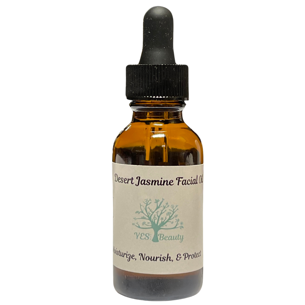 Desert Jasmine Facial Oil w/ Moringa Oil Leaves the Skin Smooth & Silky - 2 oz