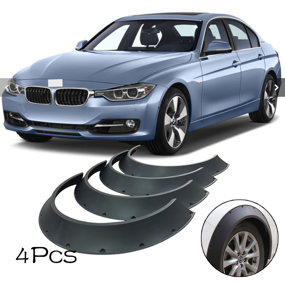 For BMW 3-Series Hybrid 4pcs Fender Flares Wide Body Kit Wheel Arches Protector