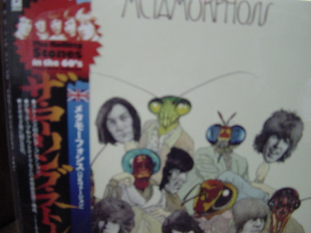 ROLLING STONES METAMORPHOSIS JAPAN REPLICA ORIGINAL 2006 RARE LIMITED OBI CD