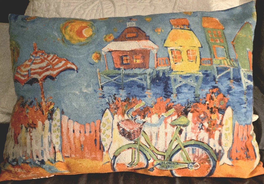 Leoma Lonegrove Pillow Famous Artist