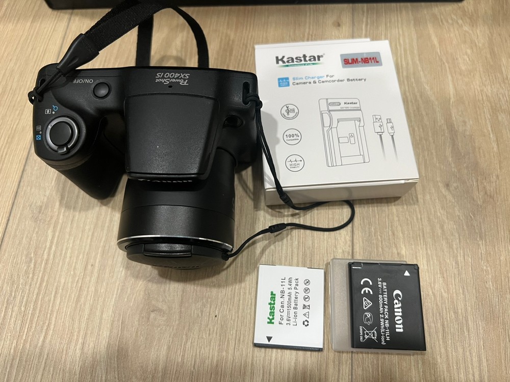 Canon PowerShot SX400 IS 16.0MP Digital Camera - Black ( 4.3-129 mm Lens)