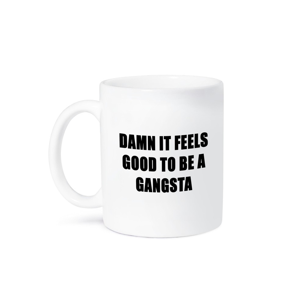3dRose Damn It Feels Good to Be a Gangsta Coffee Mug