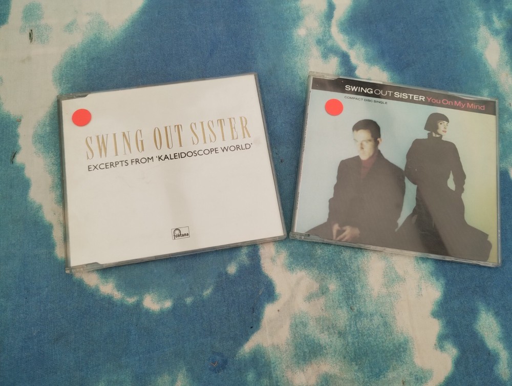 SWING OUT SISTER  JOBLOT/BUNDLE of 2 RARE CD SINGLES INCL PROMO