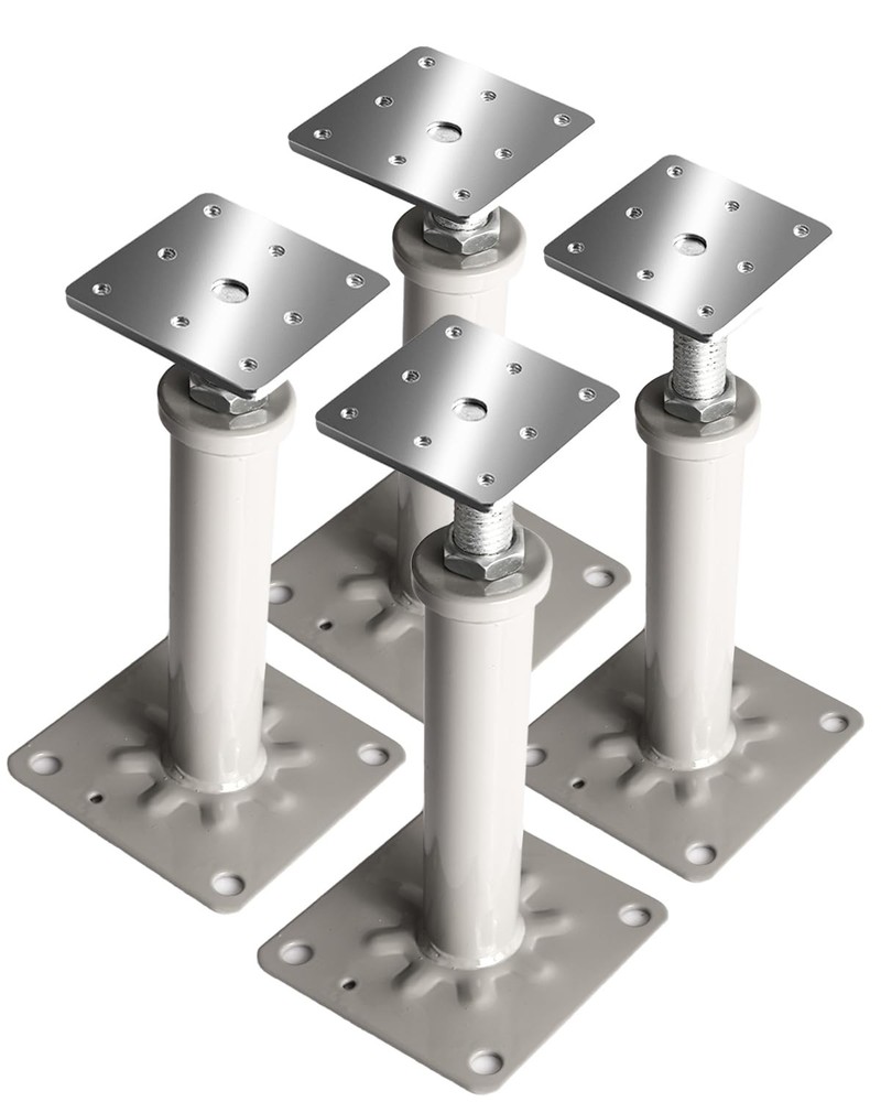 4 Pack House Floor Jacks, Adjustable Jack Post for Leveling, 13