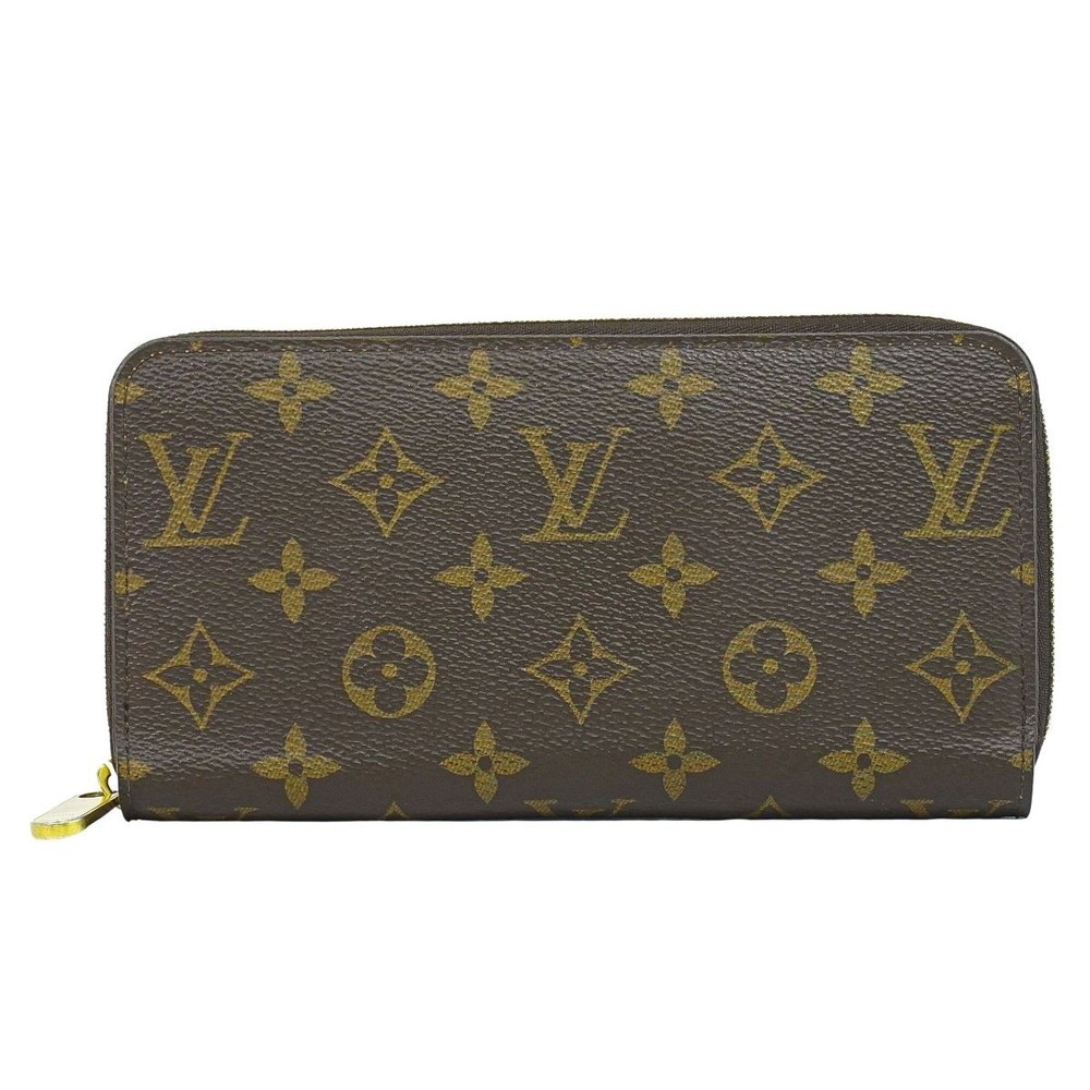 Louis Vuitton Zippy Wallet Monogram LV Round Zipper Long