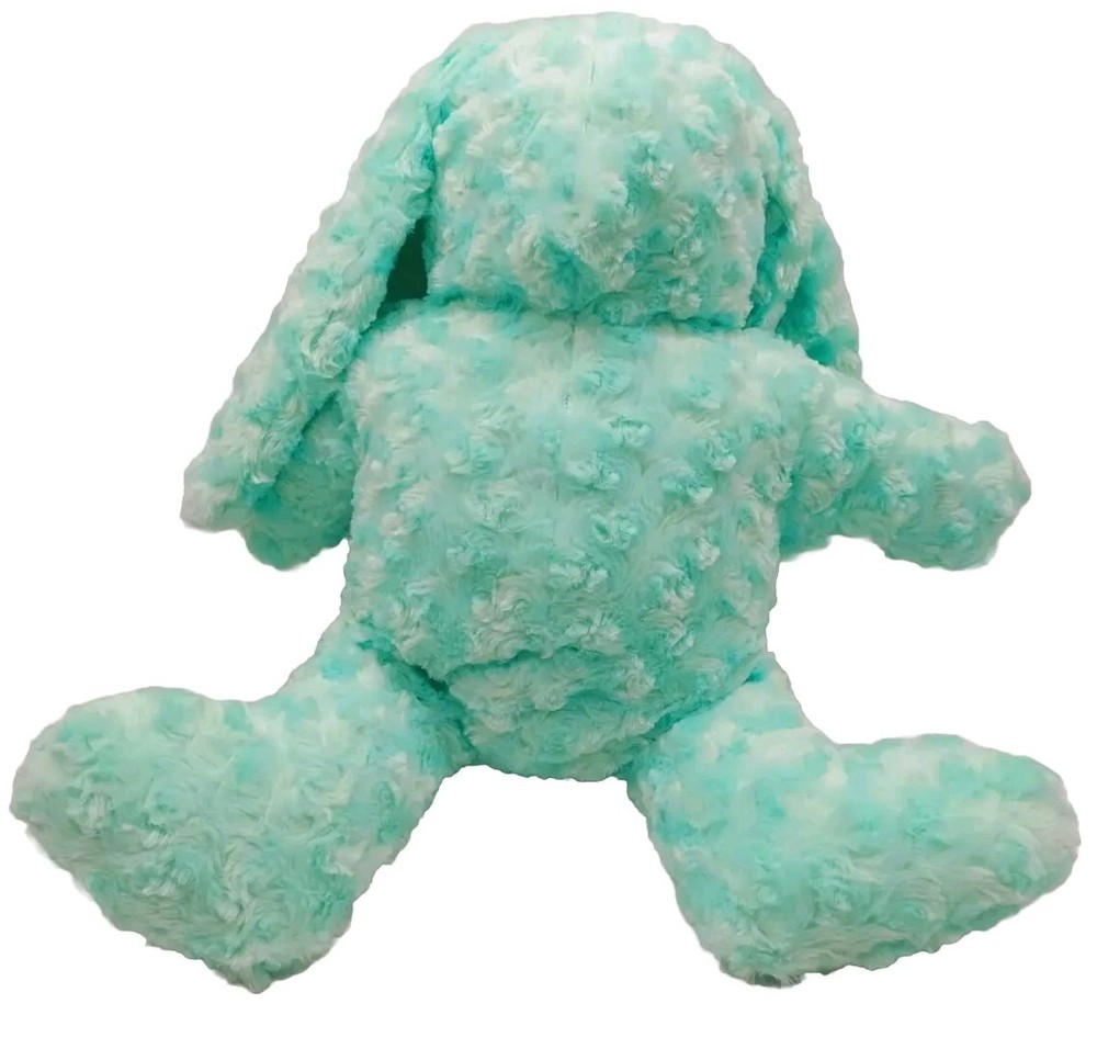 Simply Minky Plush Floppy Ears Green Mint Bunny Rabbit Stuffed Swirl 15