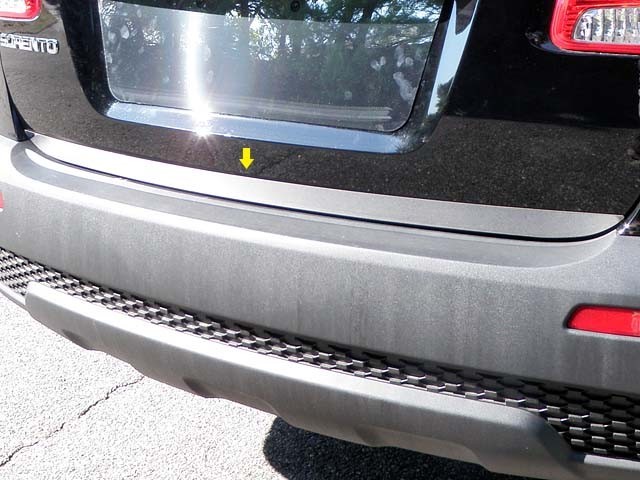 Chrome Rear Deck Trim 1PC QAA Stainless Trunk Accent FOR KIA SORENTO 11-15