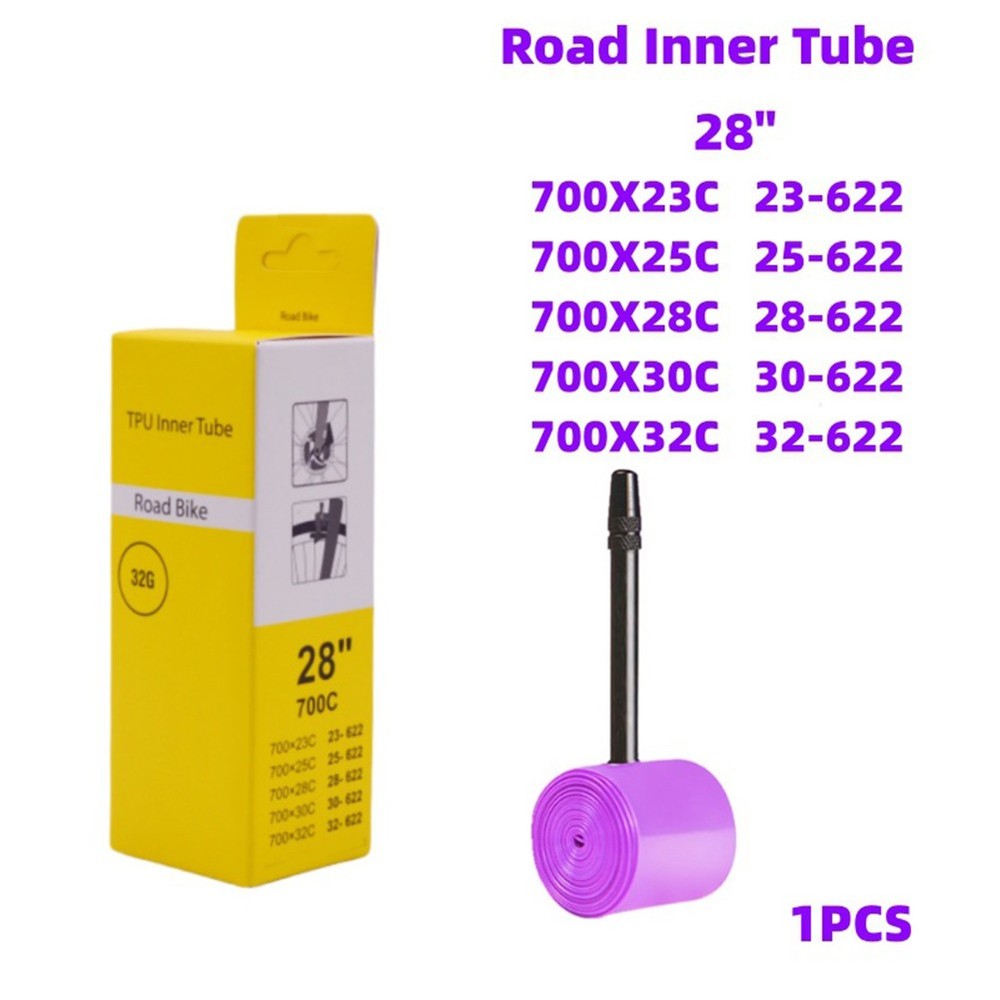 High-Performance Road Bike Inner Tube 23C-40C for Gravel & Hybrid Bikes