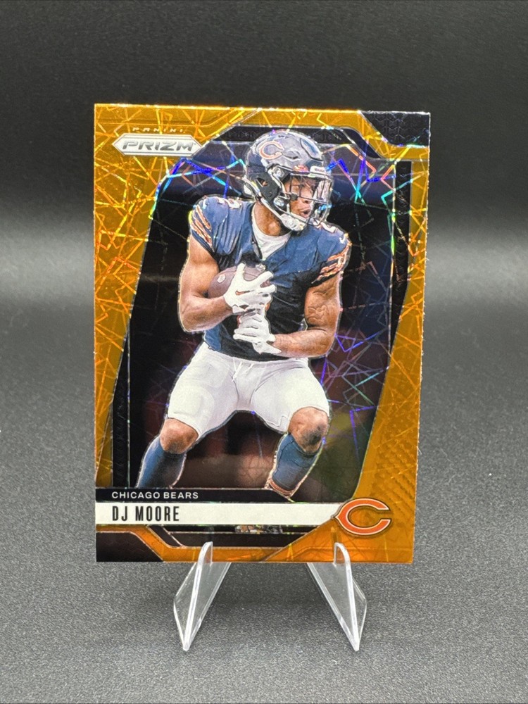 2024 Panini Prizm - D.J. Moore #48 Lazer Prizm