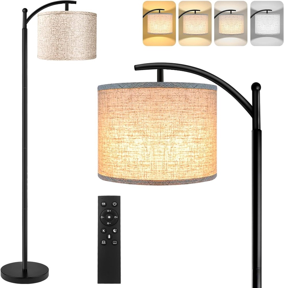Vintage-Style Adjustable LED Floor Lamp for Living Room Bedroom or Office