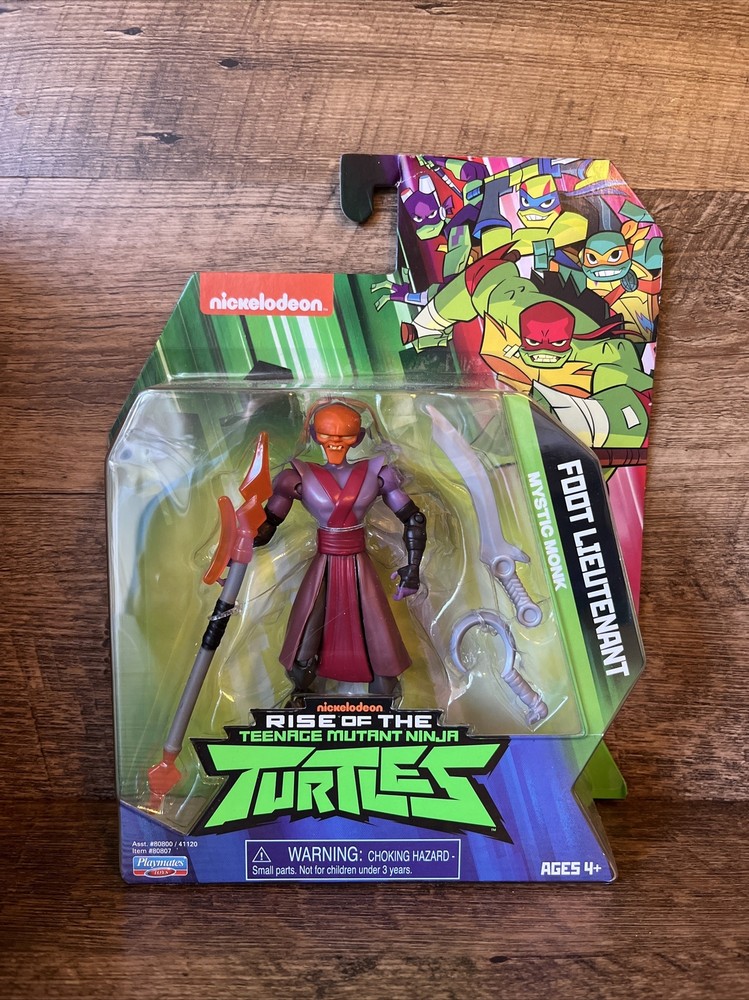 Rise Of The Teenage Mutant Ninja Turtles TMNT FOOT Lieutenant Action Figure NIB
