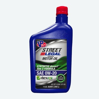 VP Racing VP3902543 0W20 Synthetic Motor Oil 32Oz High Performance Street