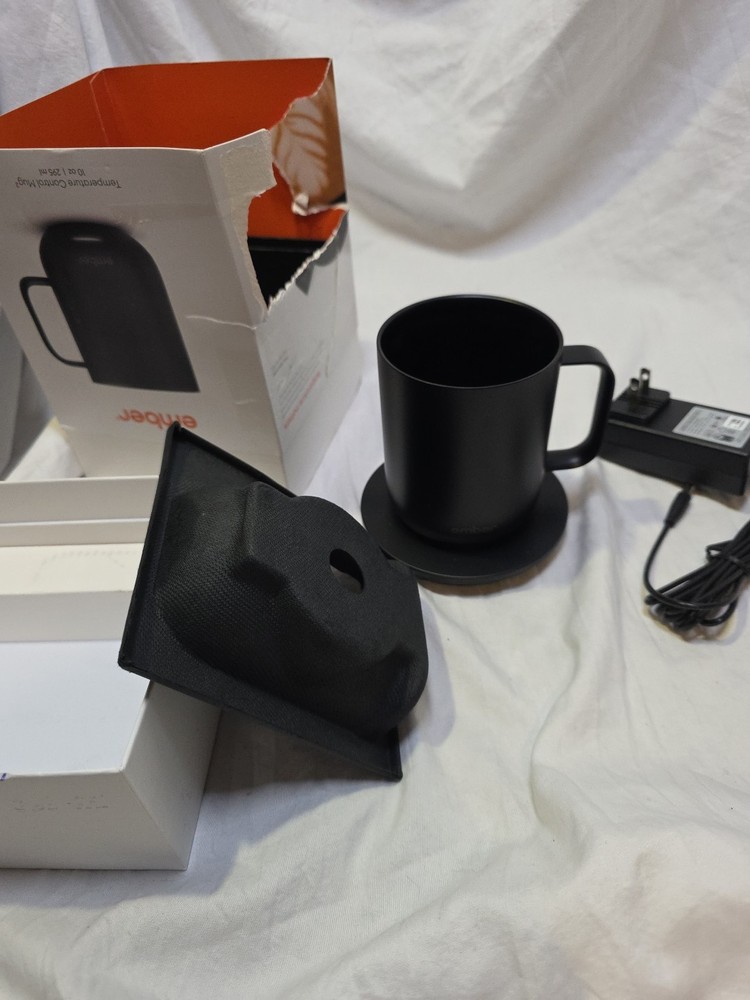 Ember Temperature Control 10oz Smart Mug2 80 Min Battery Black