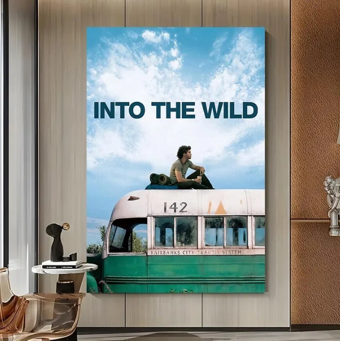 Into the Wild Adventure Movie Poster for Nature Lovers