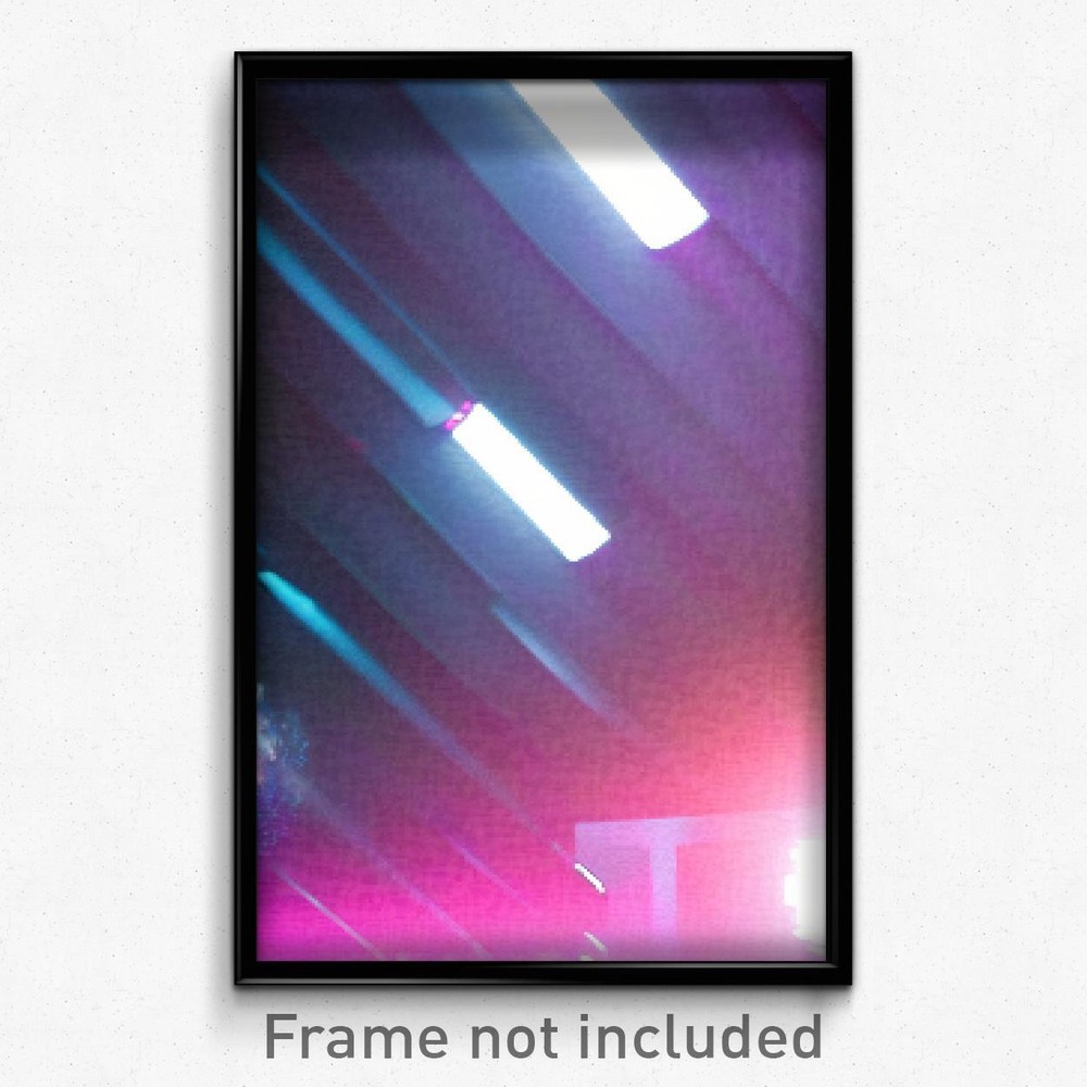 Pixel Art Poster - Silent Stocks (8 Bit Psychedelic Trippy Video Game Print)