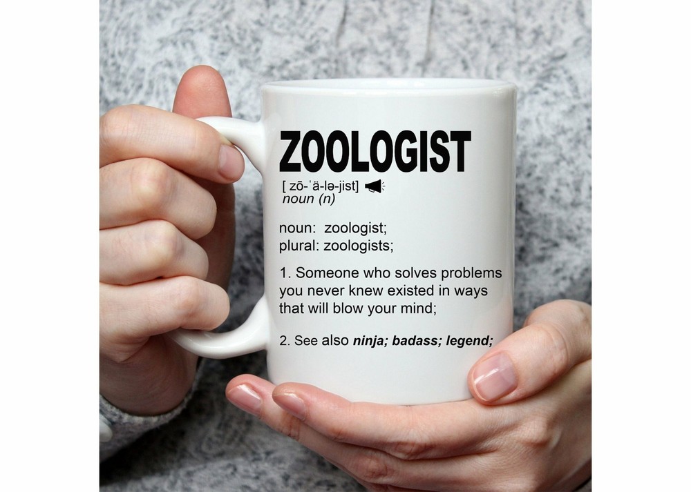 Funny Zoologist Gift Mug L Personalized Coffee Cup For Men & Women L For