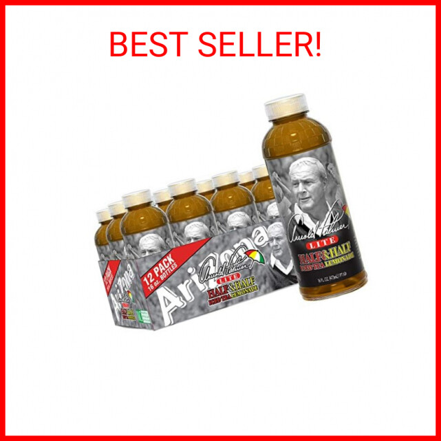 AriZona Arnold Palmer Half and Half - 16 Fl Oz (Pack of 12)