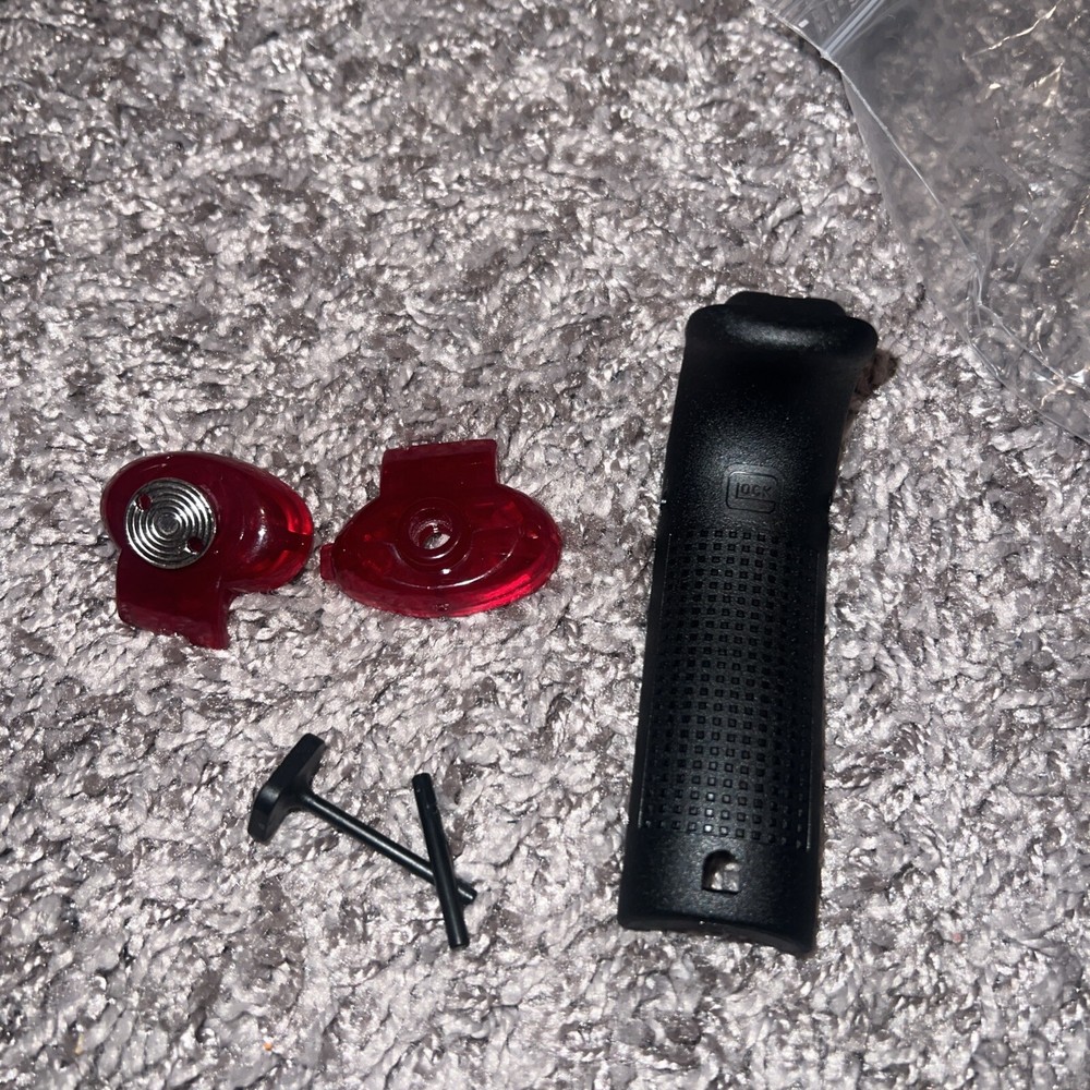 USED OEM GLOCK 19 MEDIUM BEAVER TAIL BACK STRAP 23 GEN 4 5 BLACK