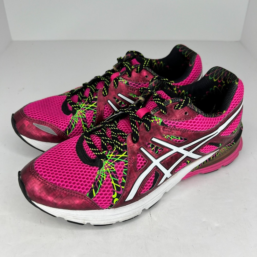 Asics Womens T480N Hot Pink Gel-Preleus Sneakers Size 9.5 Lace Up Running Shoes