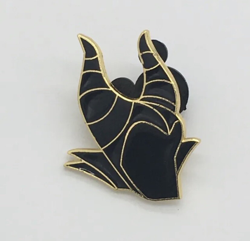 Disney Maleficent Head Dress Lapel Pin Sleeping Beauty WDW Trading