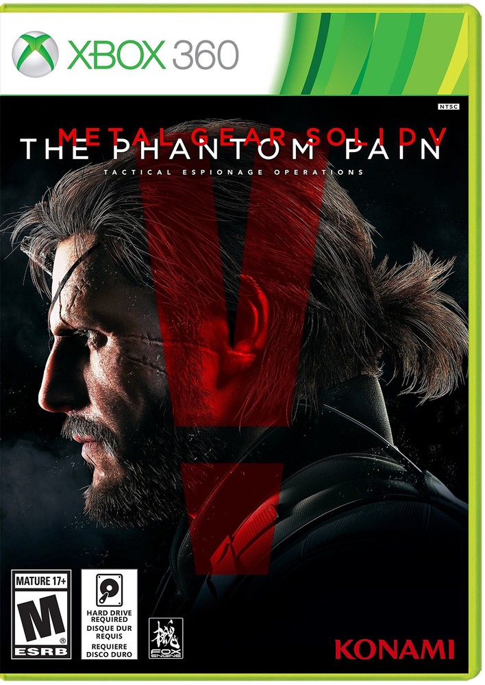 Metal Gear Solid V The Phantom Pain Xbox 360 Game 5E Edition