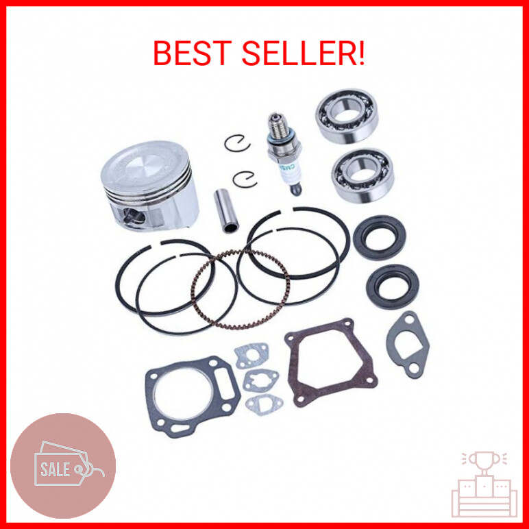 Adefol Engine Rebuild Kit with Cylinder Head Piston Crankshaft Bearing Gasket Oil Seal