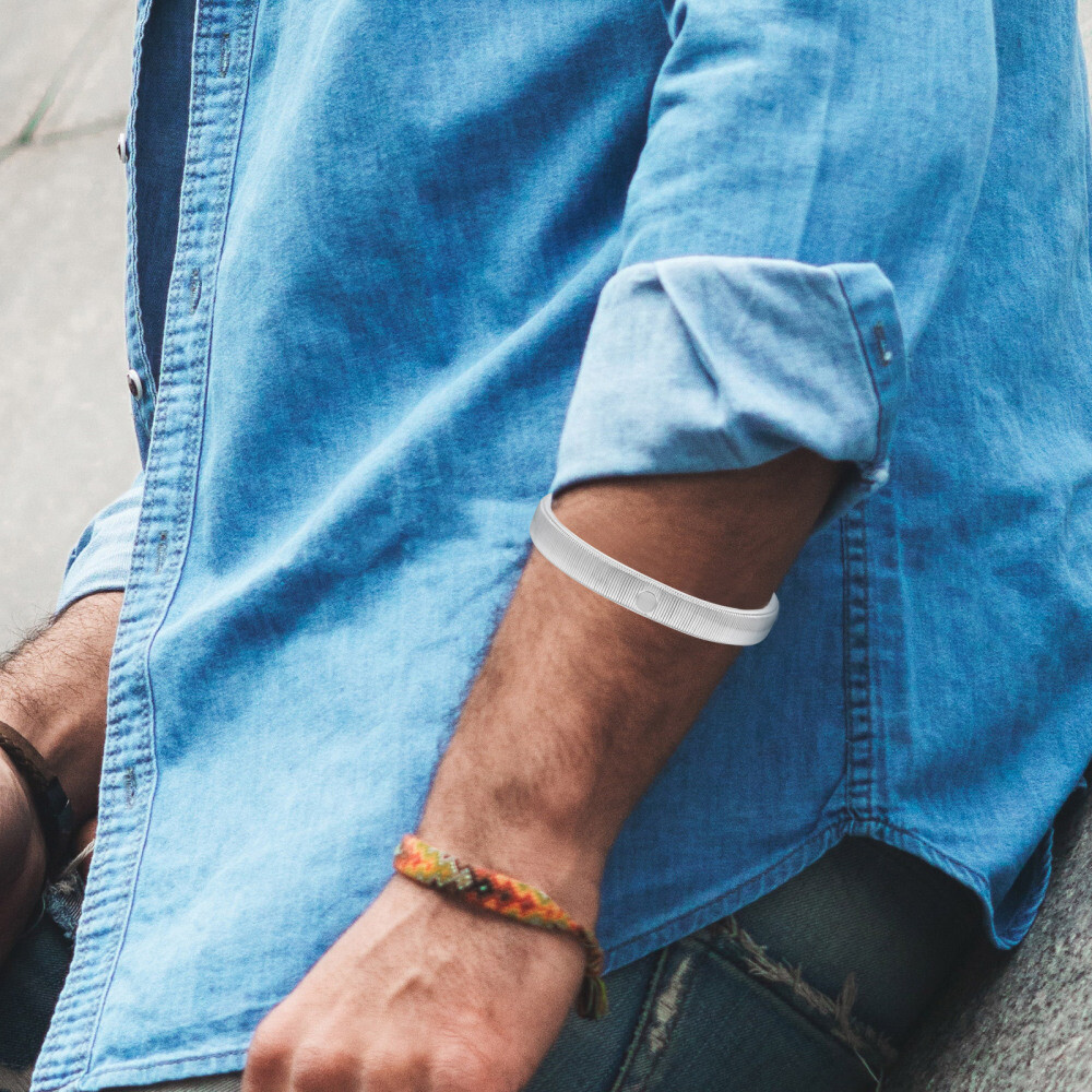 2 Pcs Men's Shirt Sleeve Holders - Wrench Pouch Armbands for Workwear