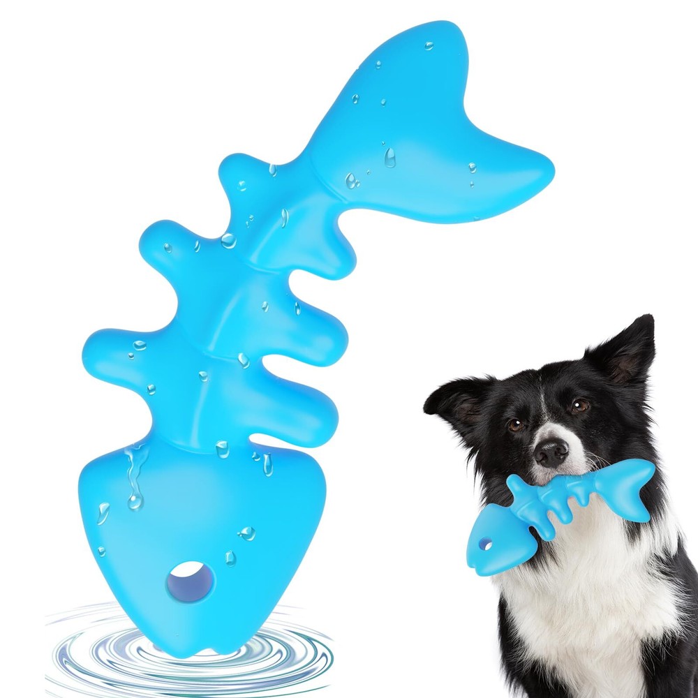 Indestructible Dog Chew Toys for Aggressive Chewers Tough Nylon Dog Bones Toy...