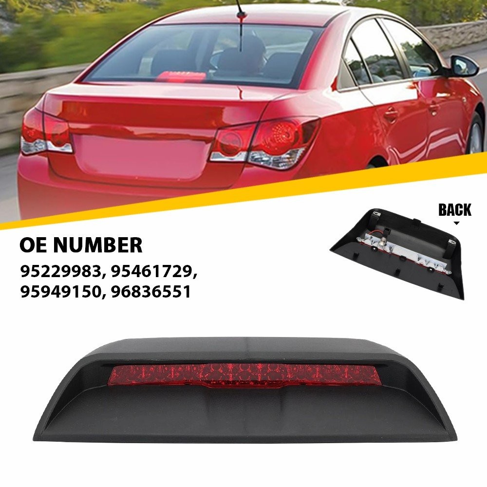 Rear Lamp High Mount Third Brake Light For Chevrolet Cruze Sedan 2011 12 13 14