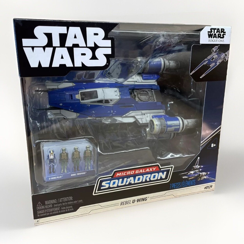 Star Wars Micro Galaxy Squadron Rebel U-Wing BLUE * SAME DAY SHIPPING*
