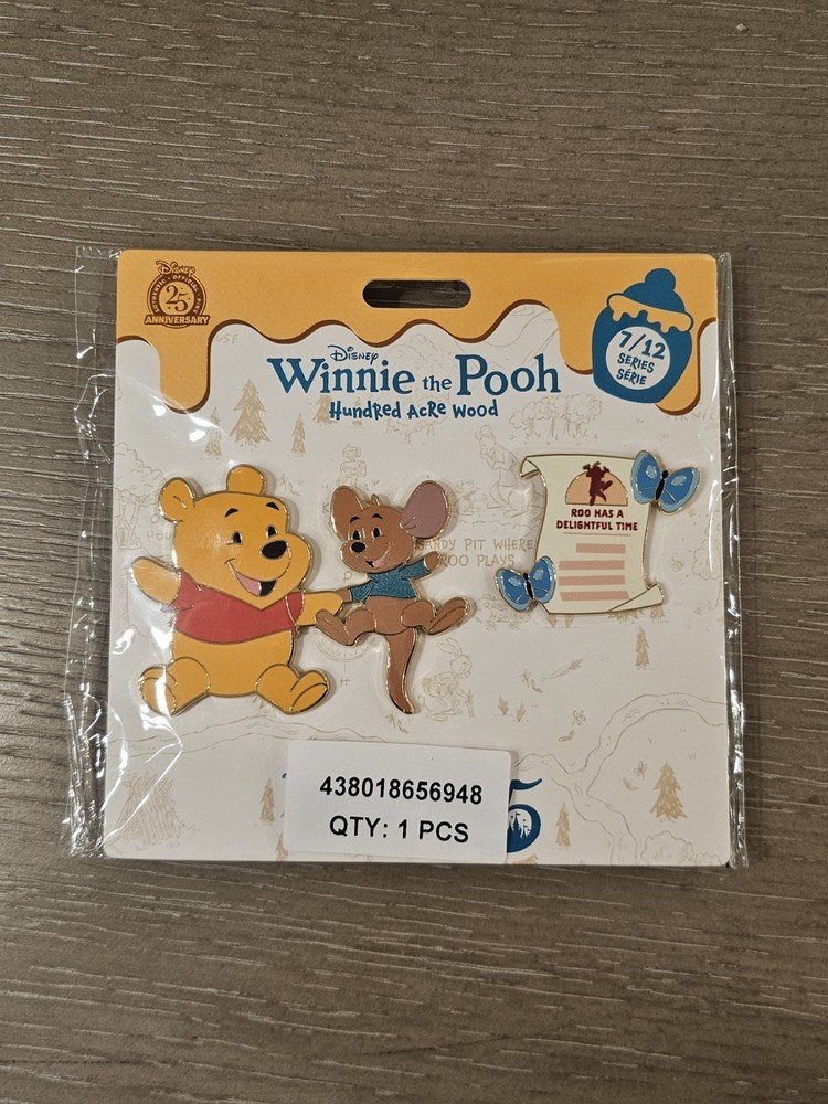 2025 Winnie The Pooh Hundred Acre Wood Series Pin Set 7 of 12