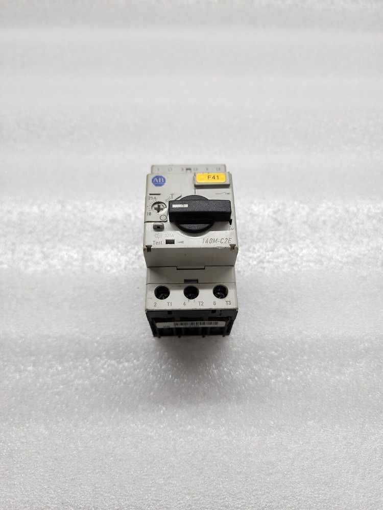 ALLEN BRADLEY CAT 140M-C2E-C25 MOTOR PROTECTIVE CIRCUIT BREAKER 18-25A