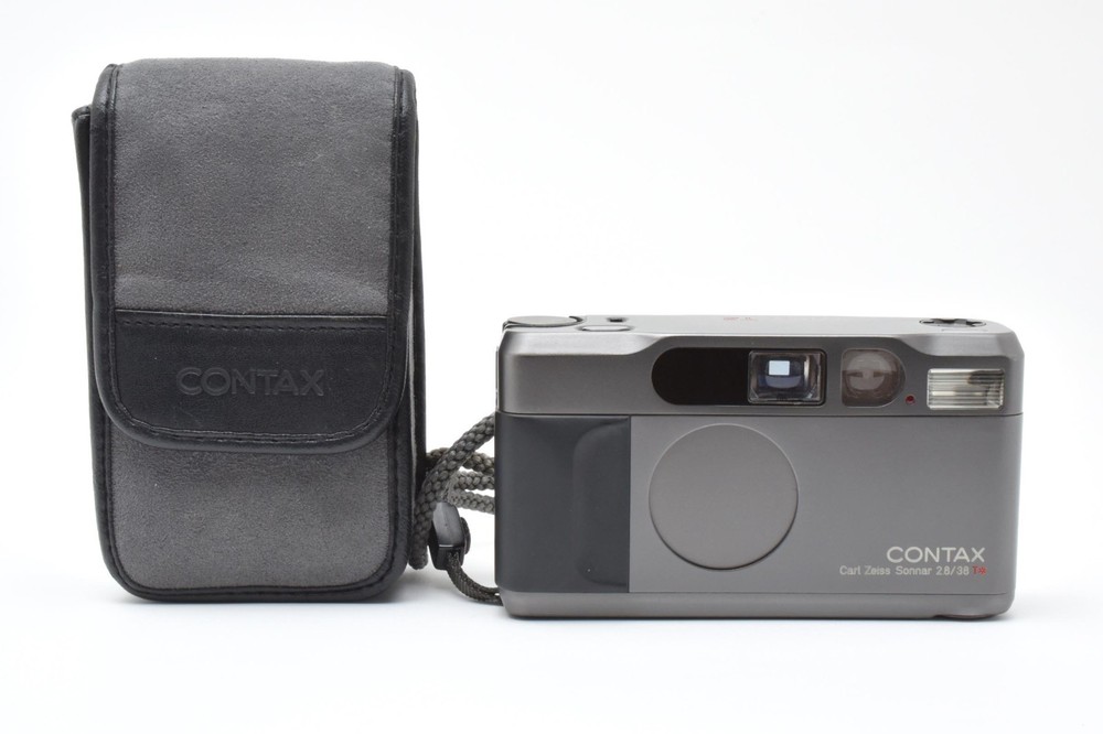 [Mint] Contax T2 Titan Black 35mm Point & Shoot Film Camera From JAPAN