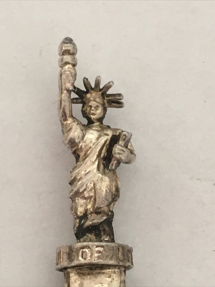 Vintage Souvenir Spoon US Collectible Statue Of Liberty New York