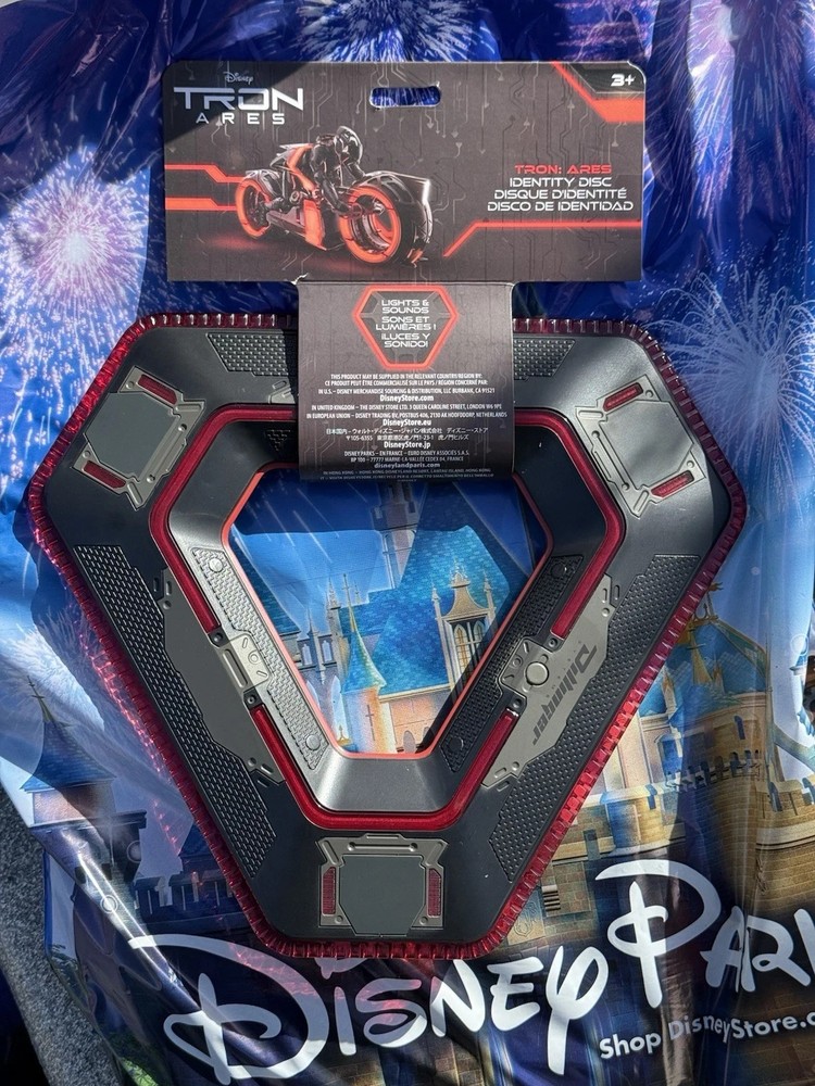 Disney Parks Tron Ares Identity Disk Lights Sounds Limited Edition New