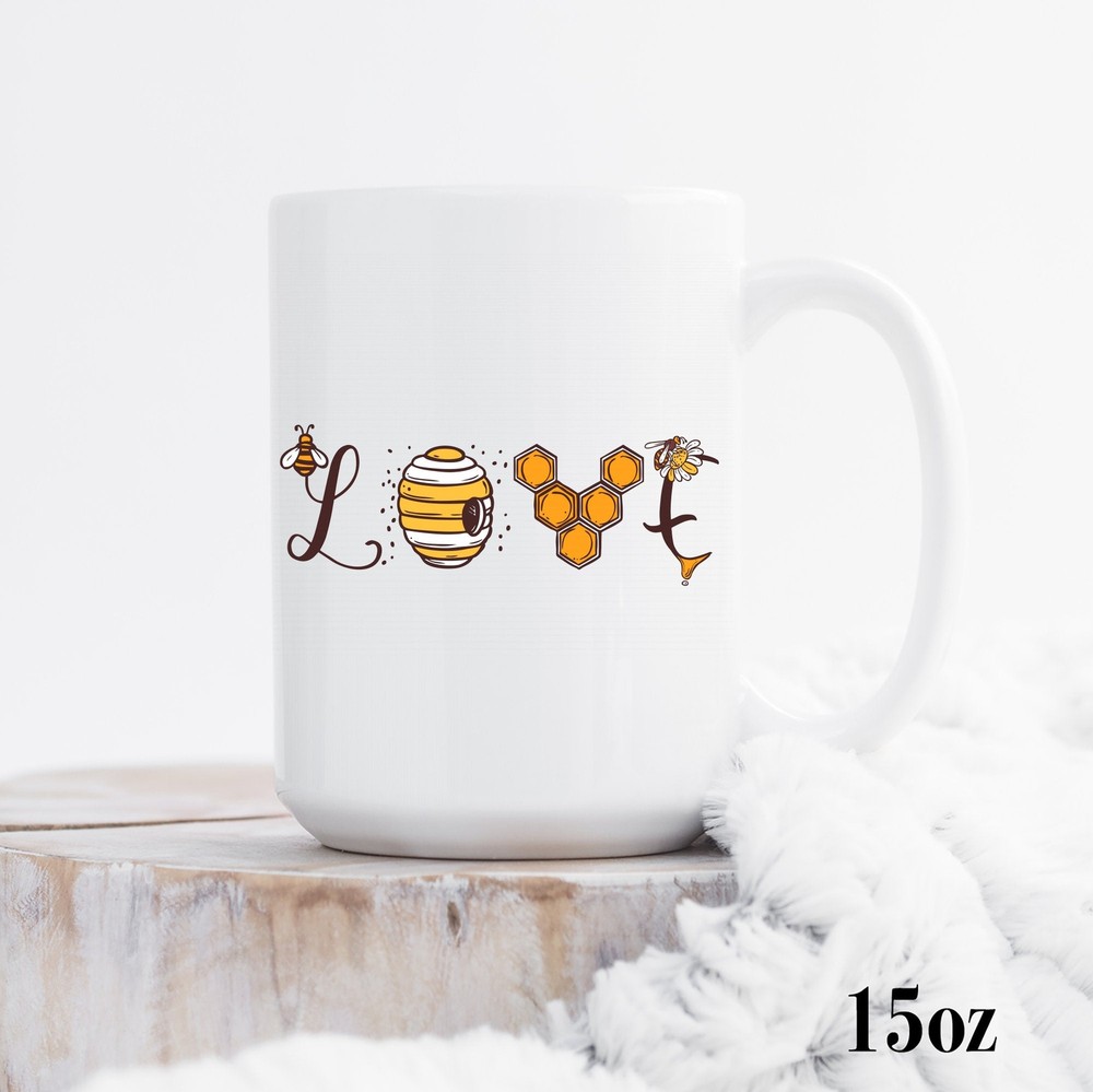 Beekeeper Love Mug Bee Mug Beekeeper Gift Beekeeping Bee Lover Gift Honey Bee