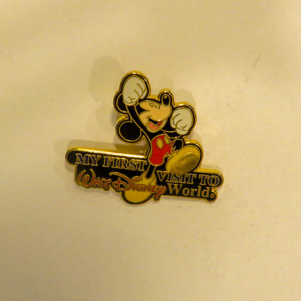 Disney Mickey Mouse My First Visit to Walt Disney World Collectible Pin