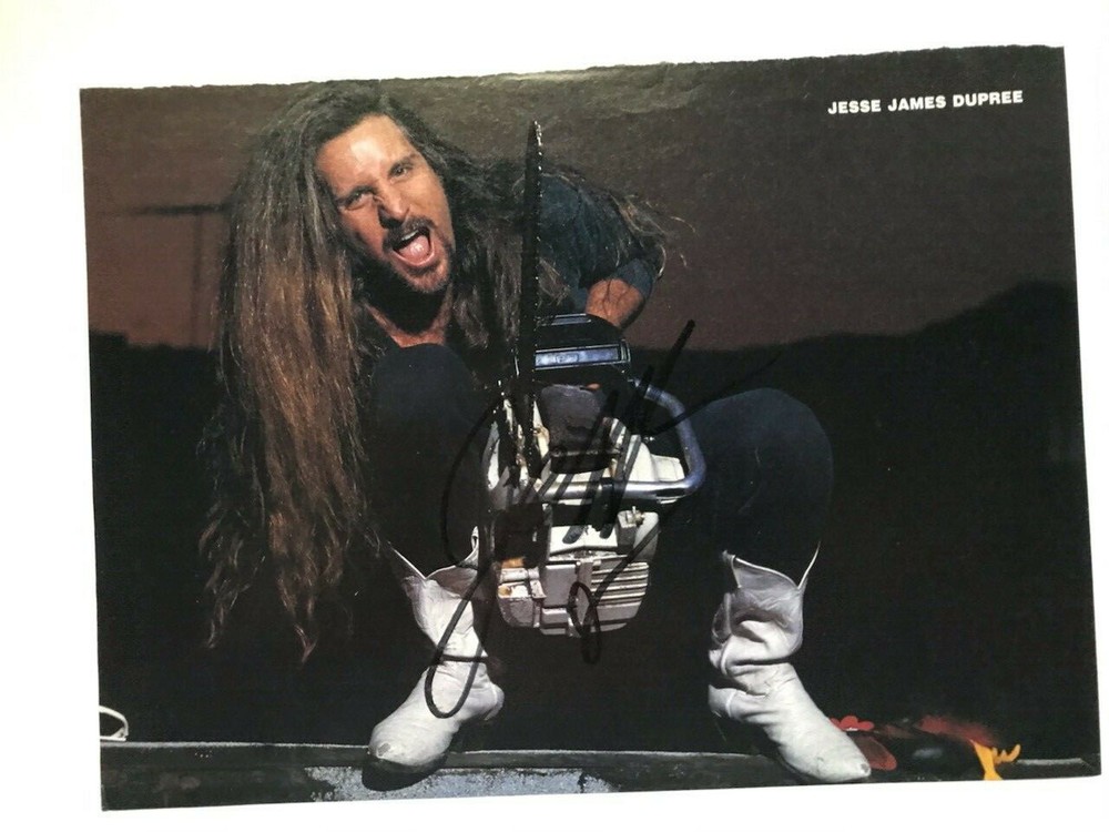 JESSE JAMES DUPREE clipping AUTOGRAPHED