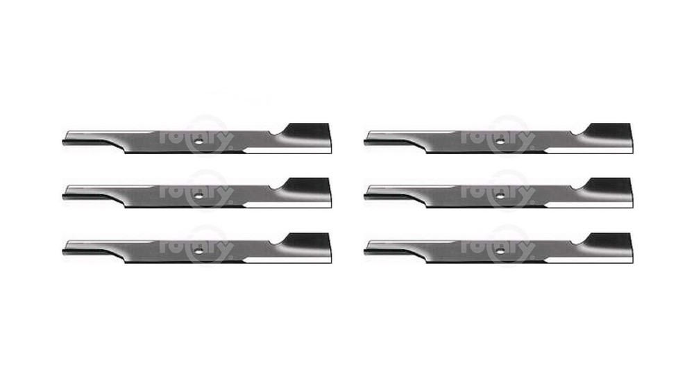 6 Pack Rotary 3434 Lawn Mower Blades Compatible with Snapper Kees 5101755 5101755BMYP