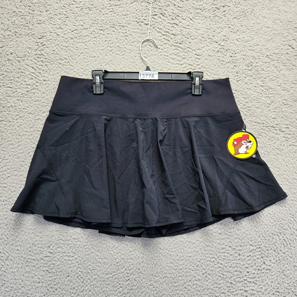 Buc-ee's Active Skort Mens Size 2XL Black Athletic Skirt