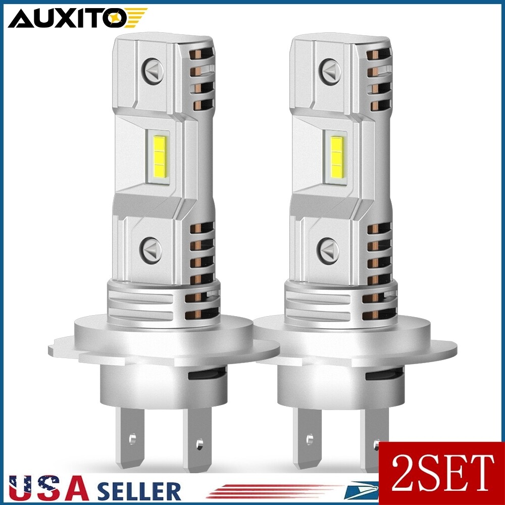 4PCS H7 LED Headlight Bulb Kit High Low Beam 200W 40000LM Super Bright White