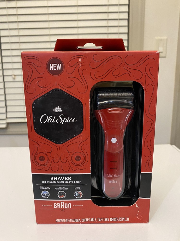 Braun Old Spice Beard & Head Trimmer-Trimmer-Detailer For Men Brand New