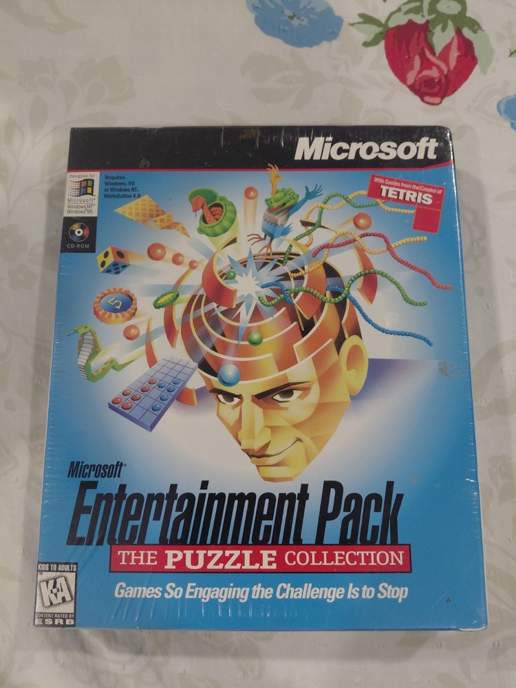 Microsoft Entertainment Pack: The Puzzle Collection (PC, 1997)