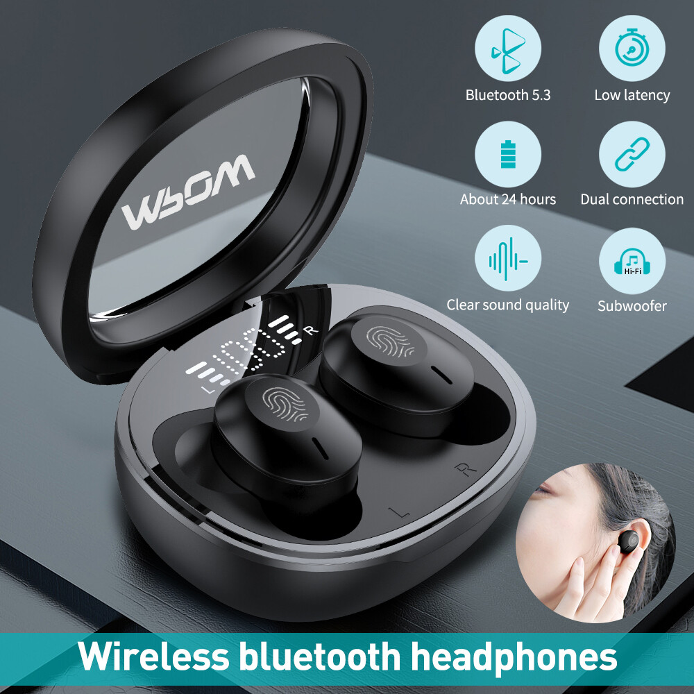 Mpow Bluetooth 5.3 Wireless Earbuds with Noise Cancelling