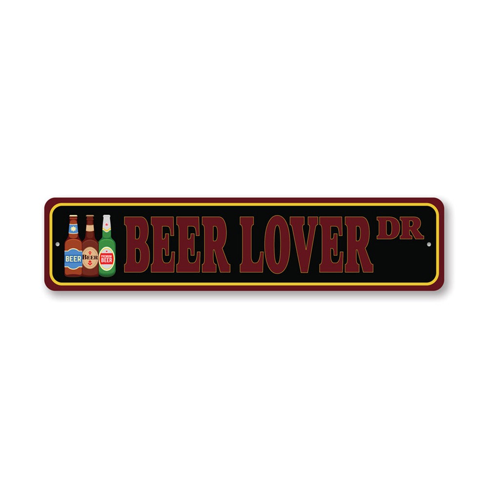 Beer Lover Doctor Street Sign Man Cave Wall Decor Aluminum Metal Plaque