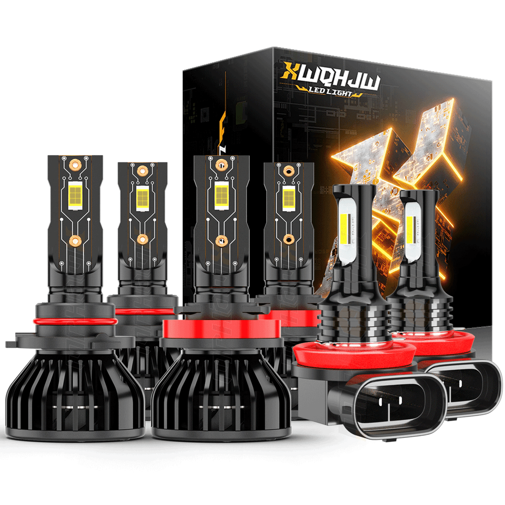 For 2013 2014 2015 Honda Accord 4-Door Sedan 6000K LED Headlight Fog Light Bulbs