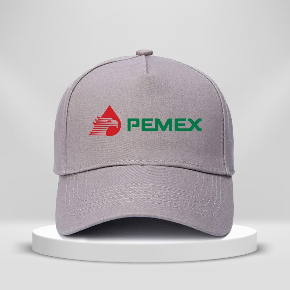 Pemex Mexico Gas Station Logo Print Hat 5-Panel Baseball Cap Unisex Adult