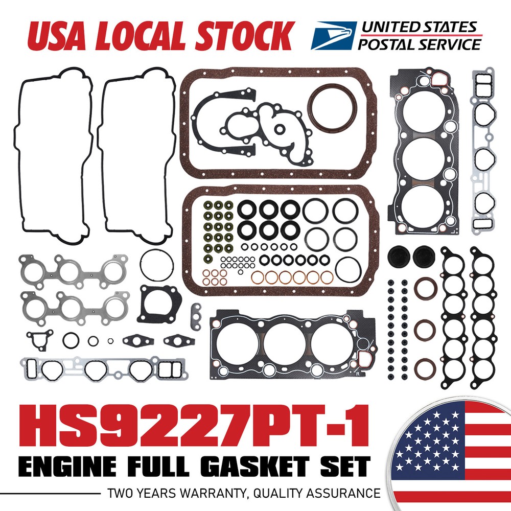Full Cylinder Head Gasket Set for 1995-2004 Toyota Tacoma T100 3.4L V6 HS9227PT1-image