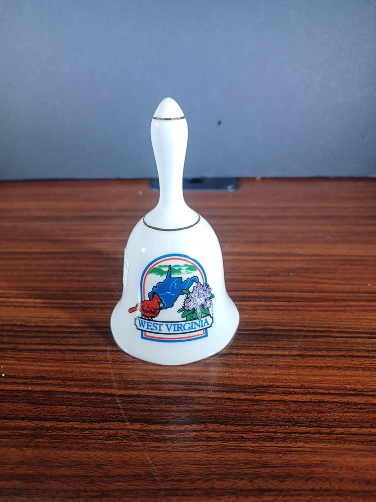 West Virginia Bell Decorative Ceramic